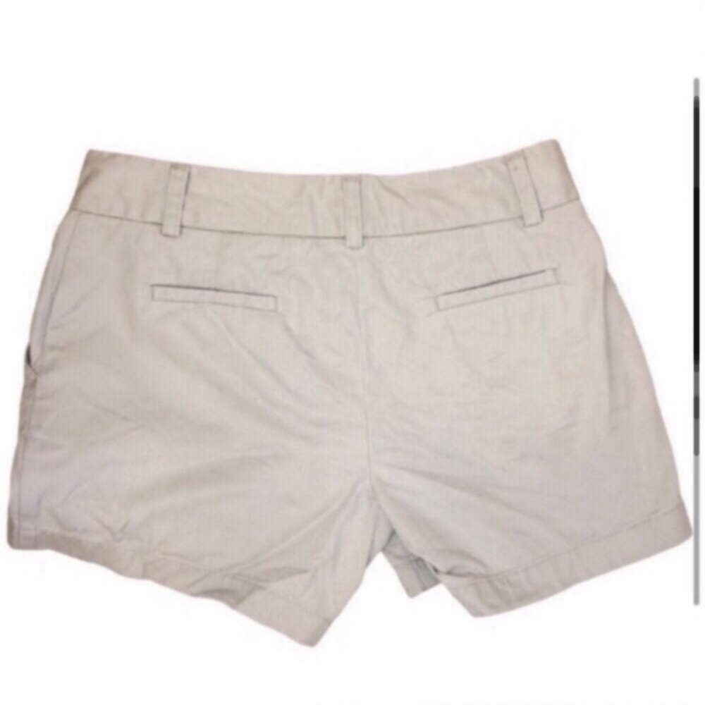 J. Crew City Fit Khaki Cotton shorts Sz 4 - Picture 3 of 7